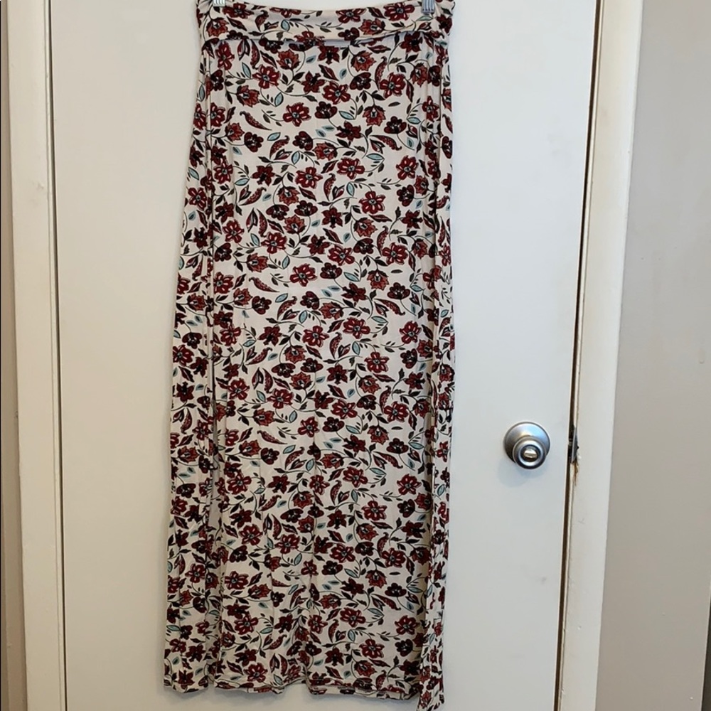 Charlotte Russe Floral Maxi Skirt